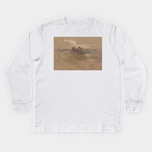 Conway Castle by Samuel Palmer Kids Long Sleeve T-Shirt